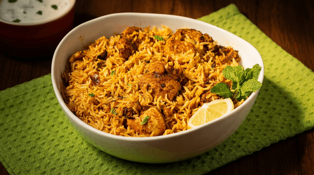 Chicken Biryani.