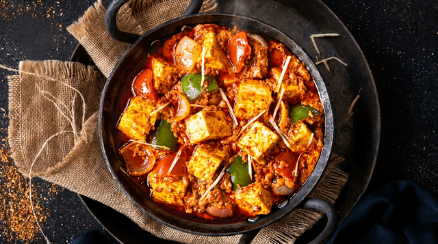 Karahi Paneer.