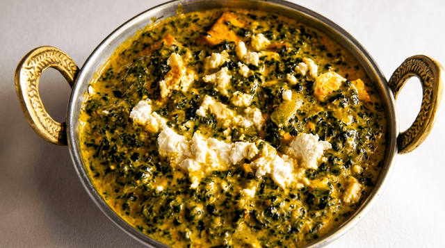 Saag Paneer.
