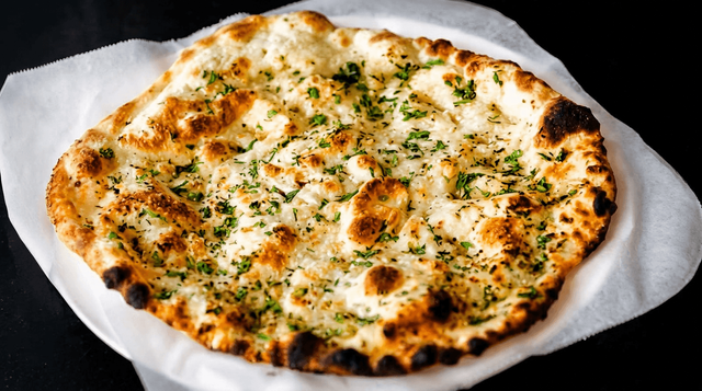Garlic Basil Naan.