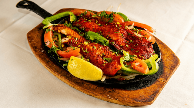 Fish Tandoori.