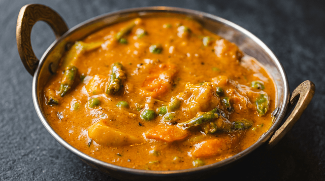 Vegetable Coconut Curry.