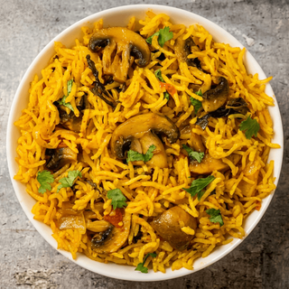 Mushroom Biryani